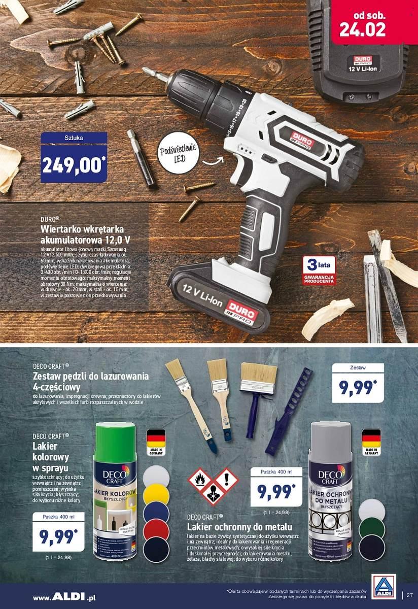 Gazetka promocyjna ALDI str. 27