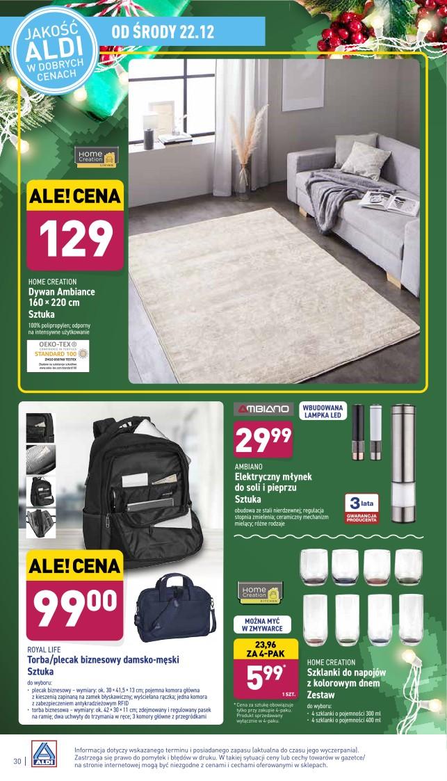 Gazetka promocyjna ALDI str. 30