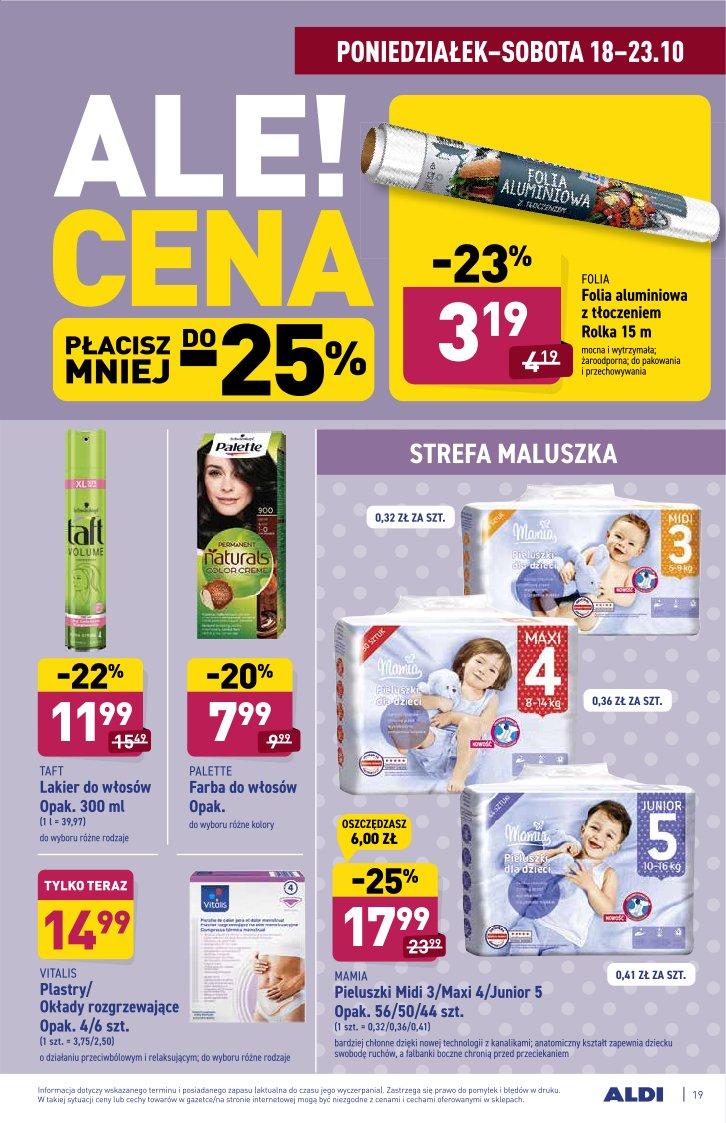 Gazetka promocyjna ALDI str. 19