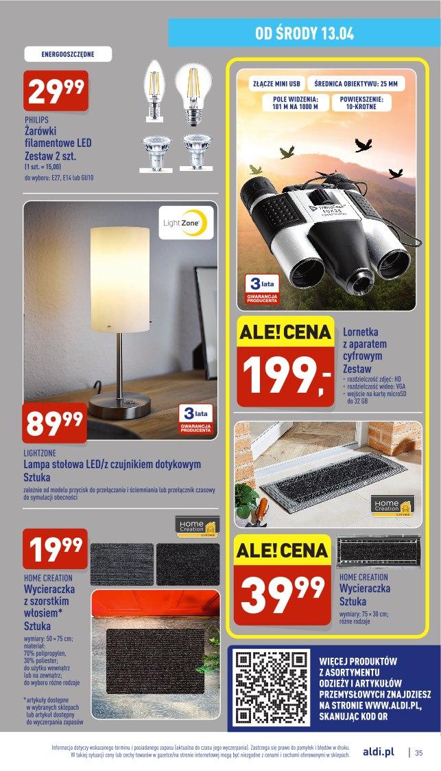 Gazetka promocyjna ALDI str. 35