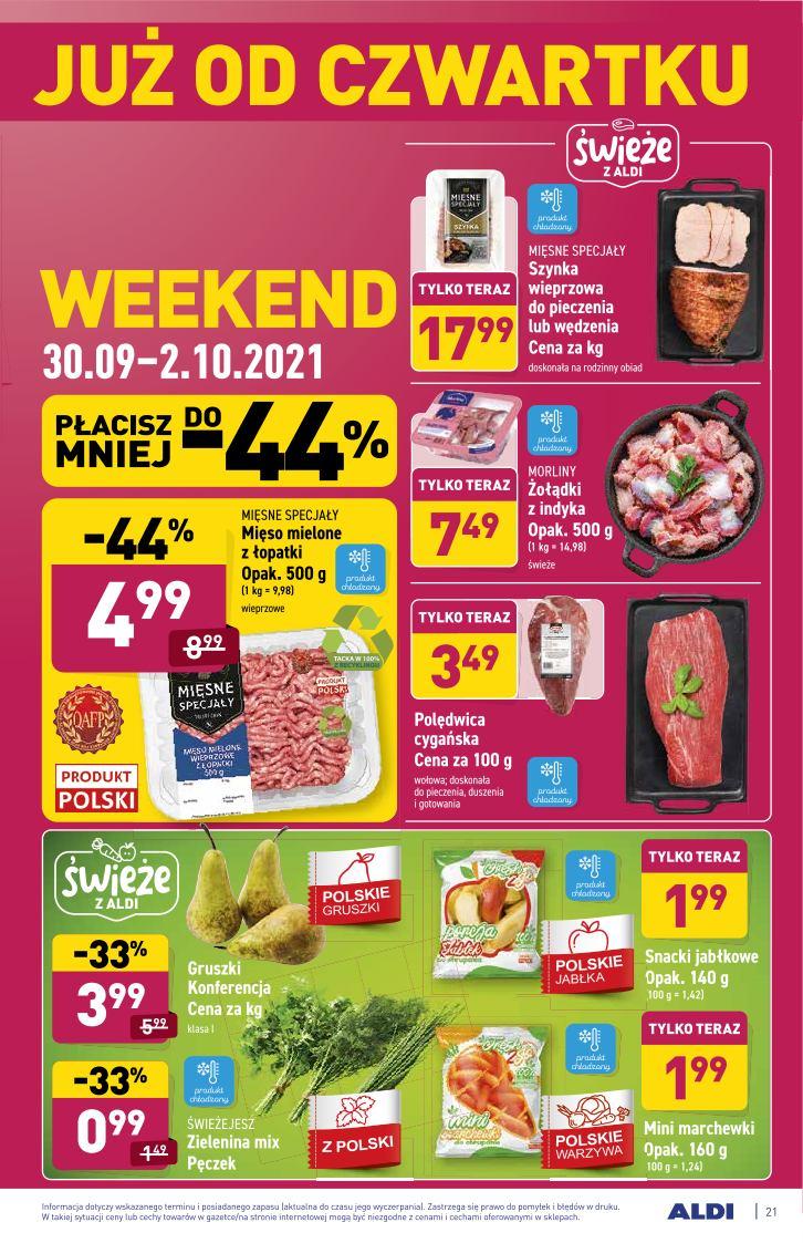 Gazetka promocyjna ALDI str. 21