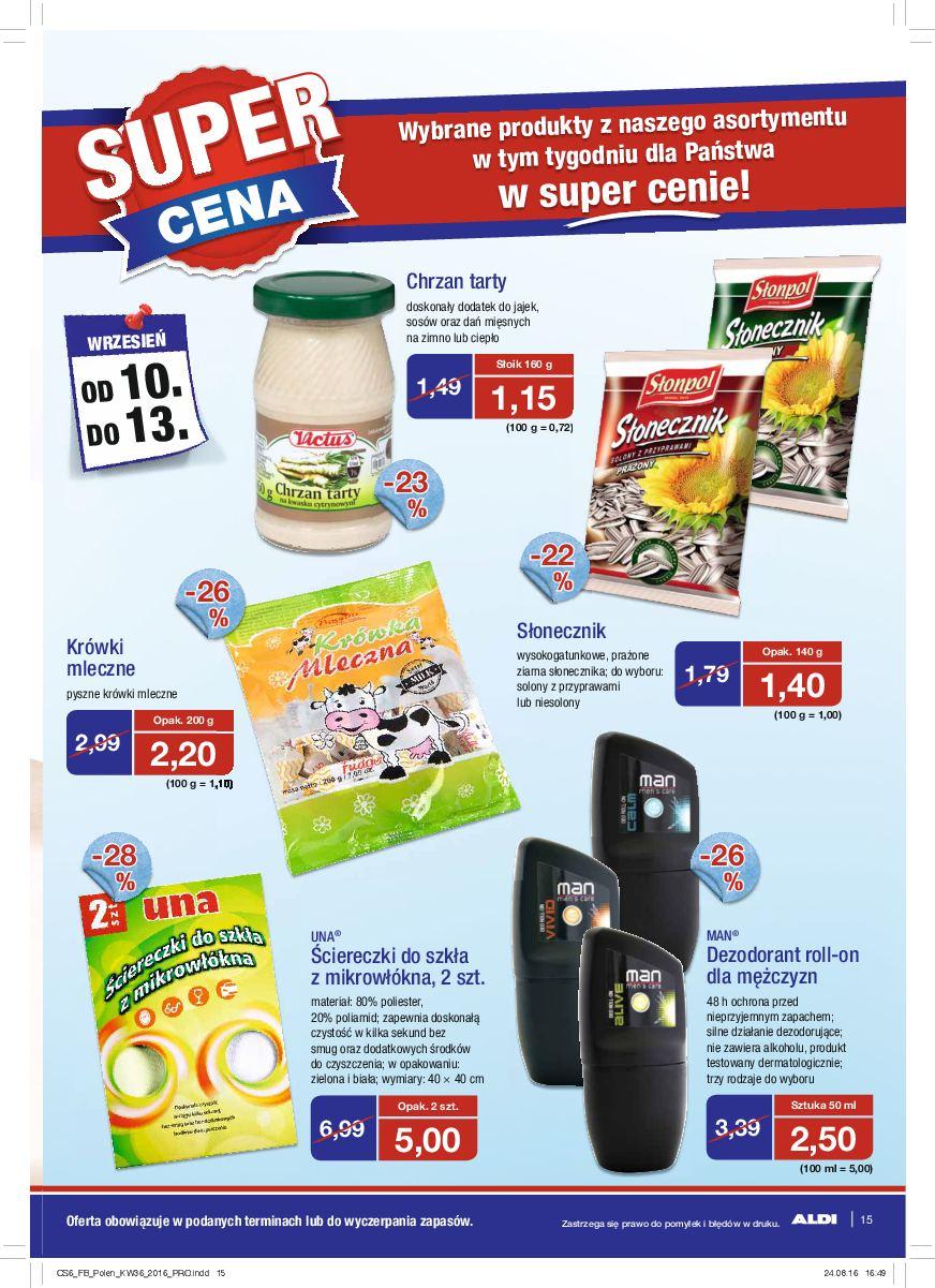 Gazetka promocyjna ALDI str. 15