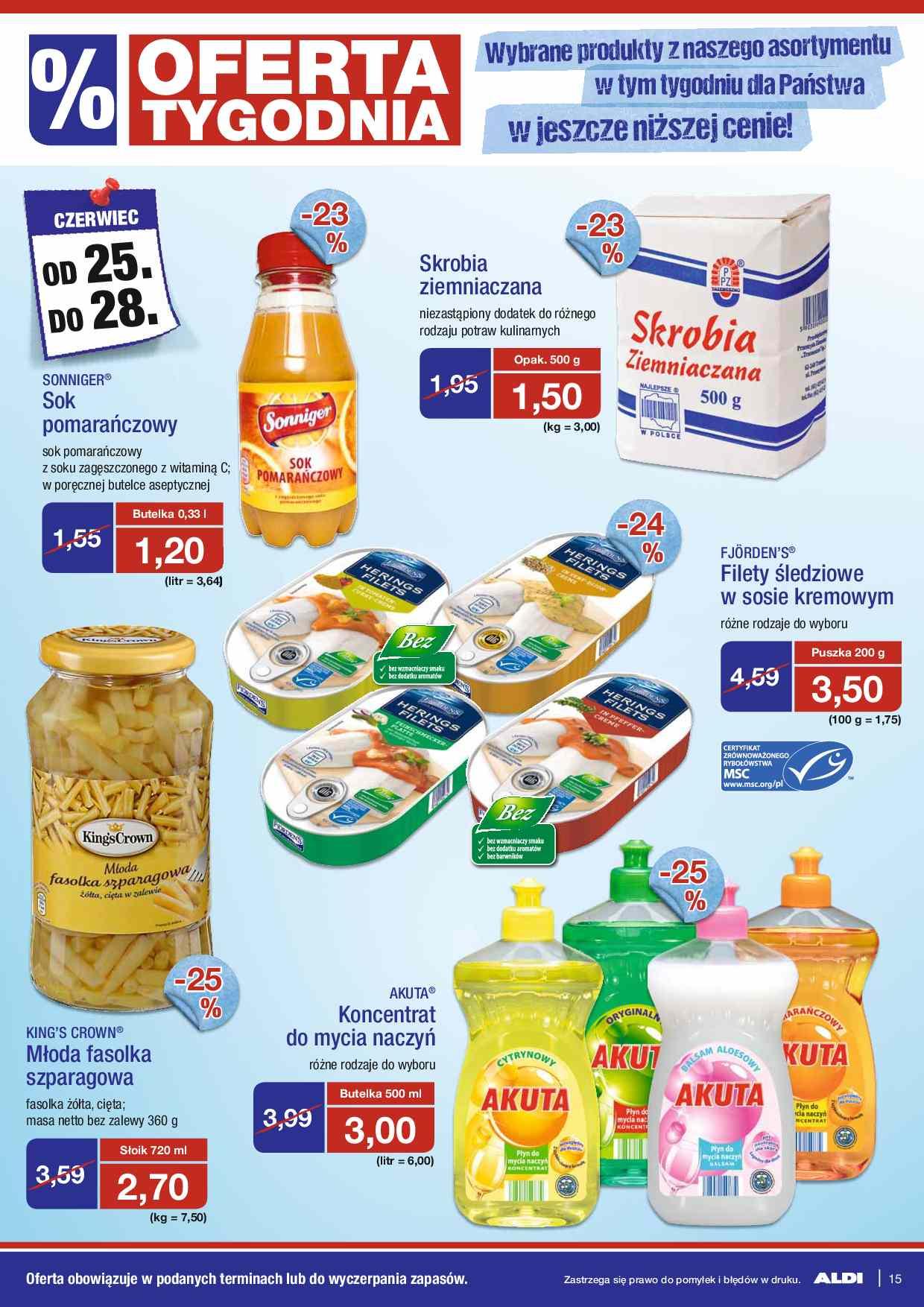 Gazetka promocyjna ALDI str. 15