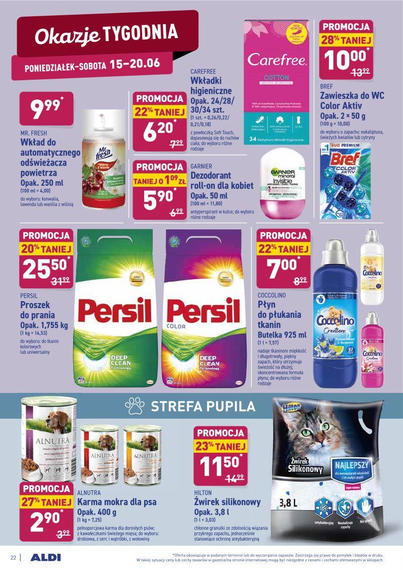 Gazetka promocyjna ALDI str. 22