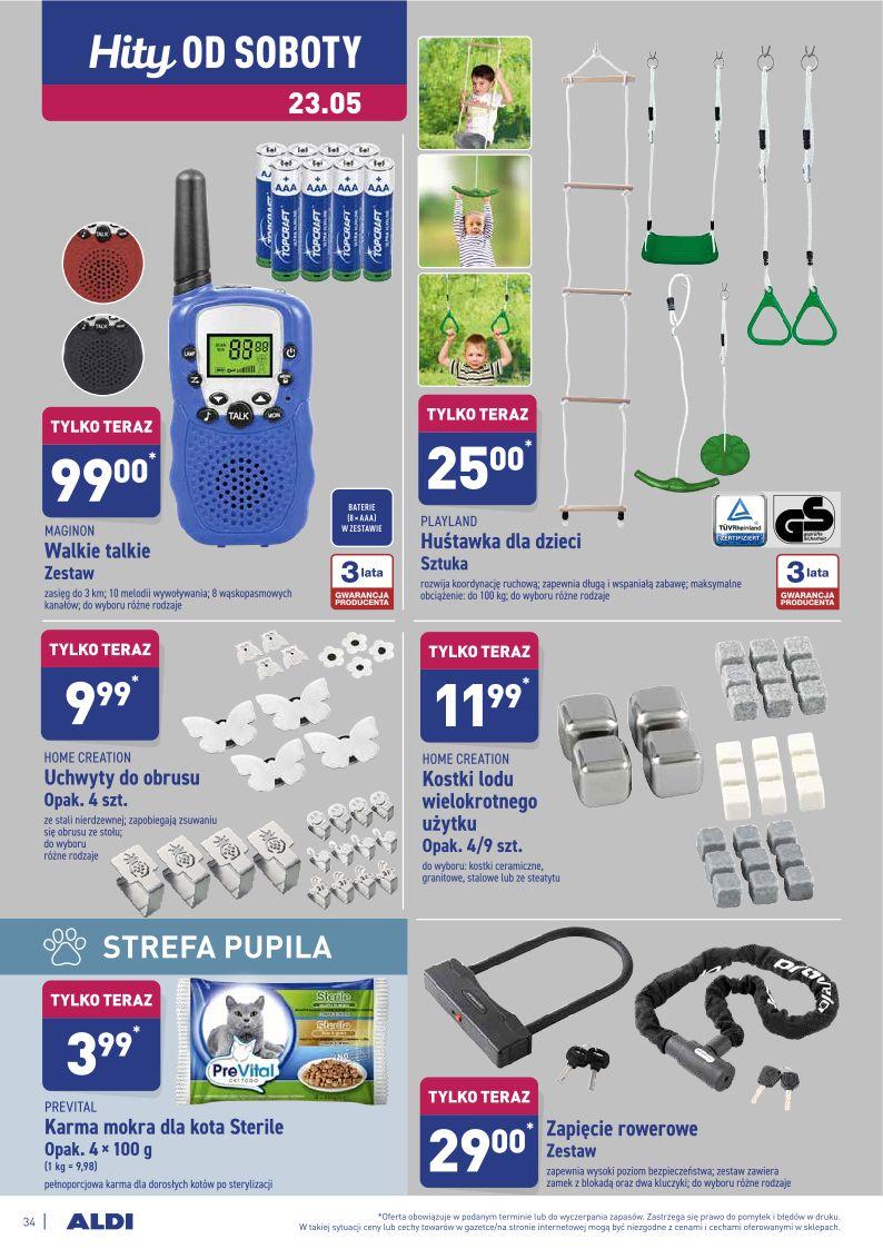 Gazetka promocyjna ALDI str. 34
