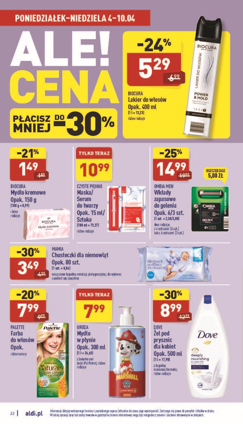Gazetka promocyjna ALDI str. 22