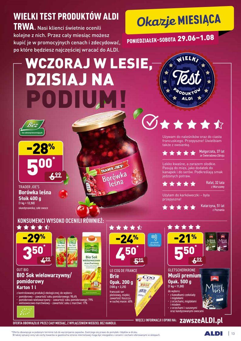 Gazetka promocyjna ALDI str. 13