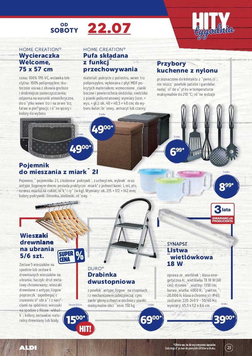 Gazetka promocyjna ALDI str. 23