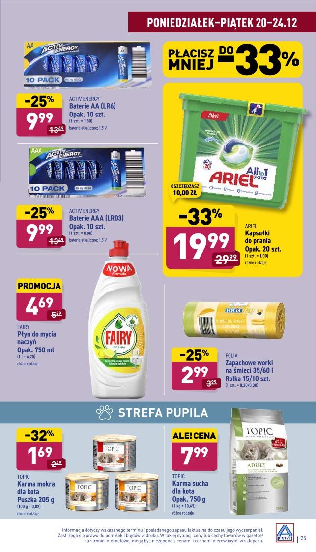 Gazetka promocyjna ALDI str. 25