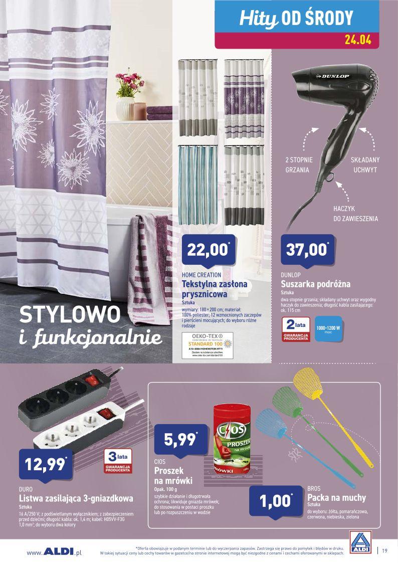 Gazetka promocyjna ALDI str. 19