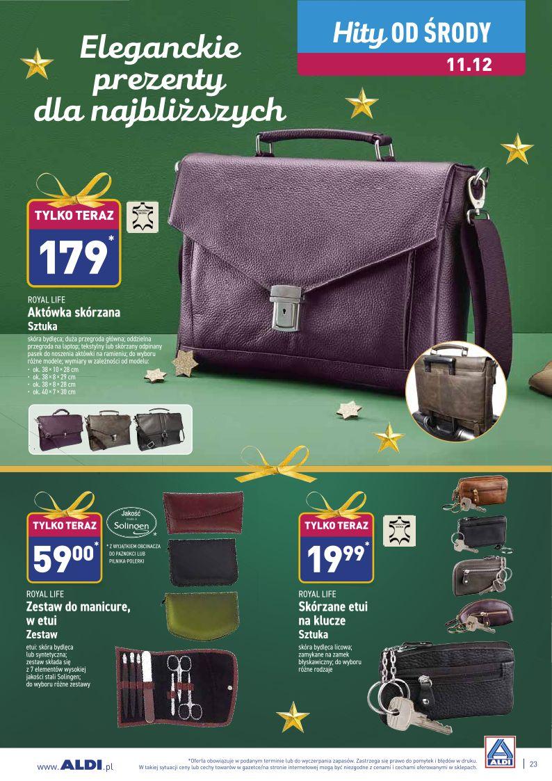 Gazetka promocyjna ALDI str. 23