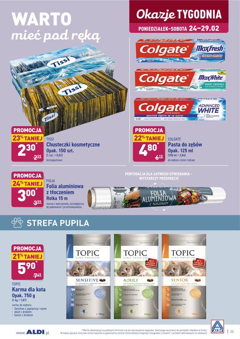 Gazetka promocyjna ALDI str. 23