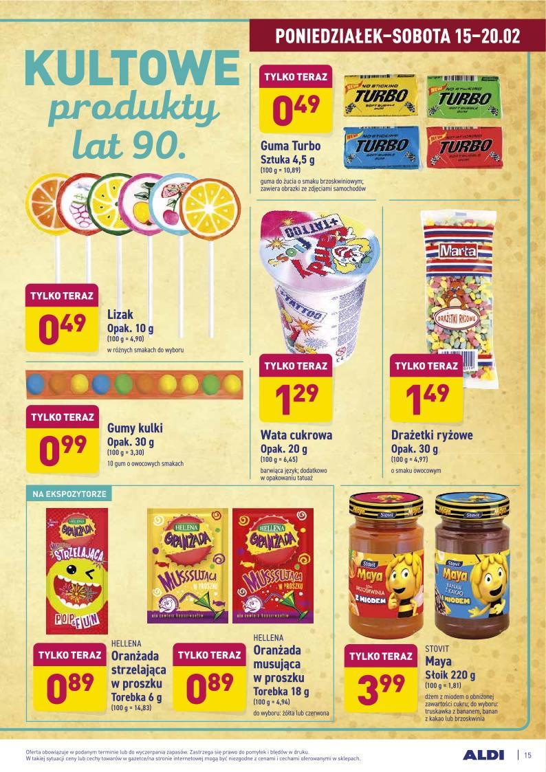 Gazetka promocyjna ALDI str. 15
