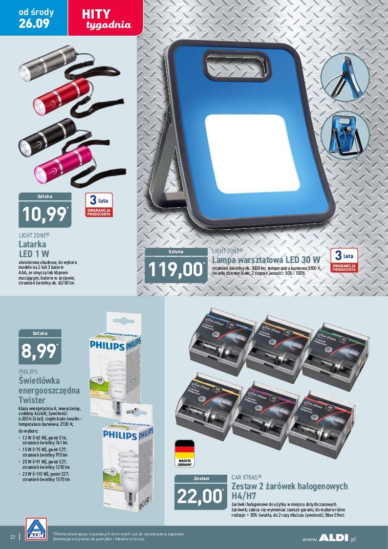Gazetka promocyjna ALDI str. 22