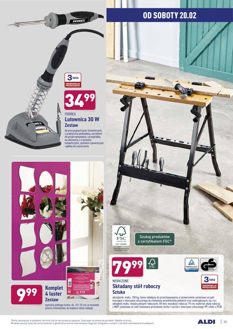 Gazetka promocyjna ALDI str. 35