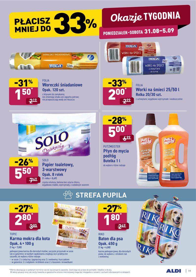 Gazetka promocyjna ALDI str. 19