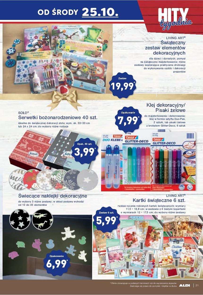 Gazetka promocyjna ALDI str. 21