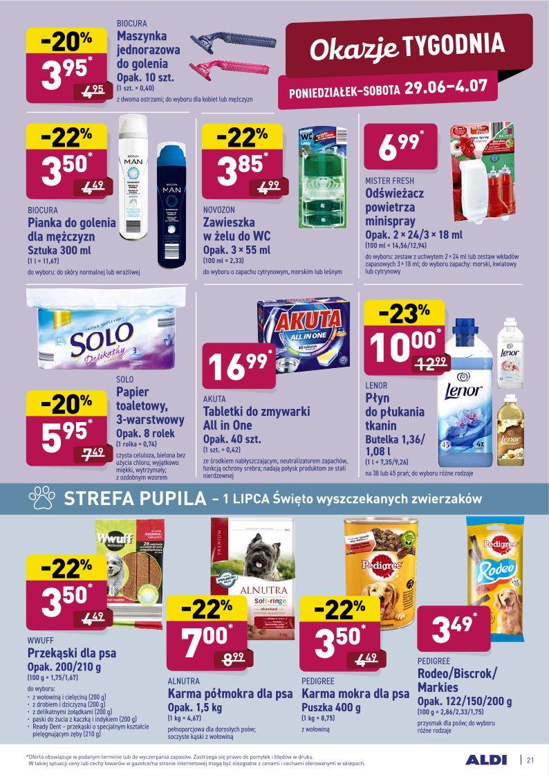Gazetka promocyjna ALDI str. 21