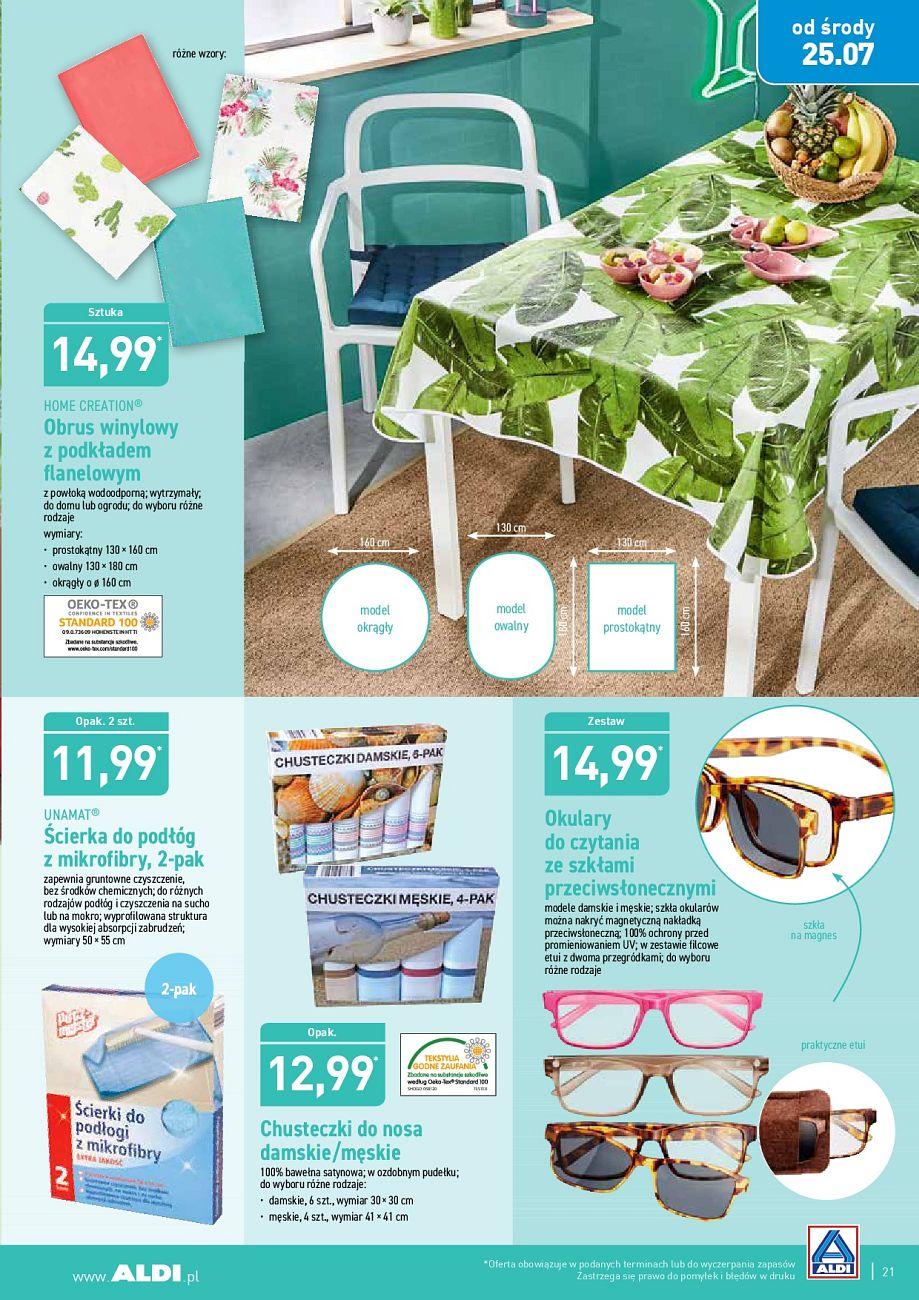 Gazetka promocyjna ALDI str. 21