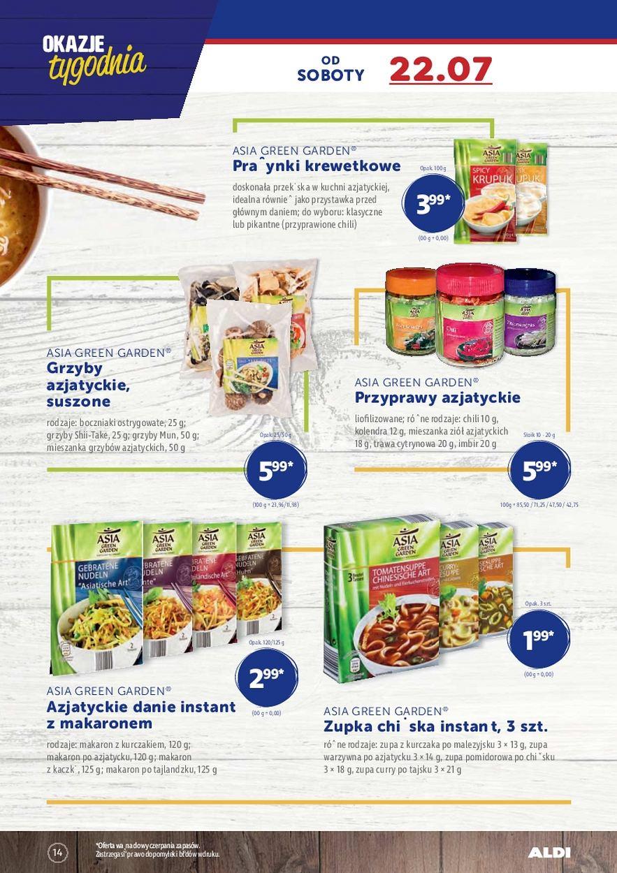 Gazetka promocyjna ALDI str. 14