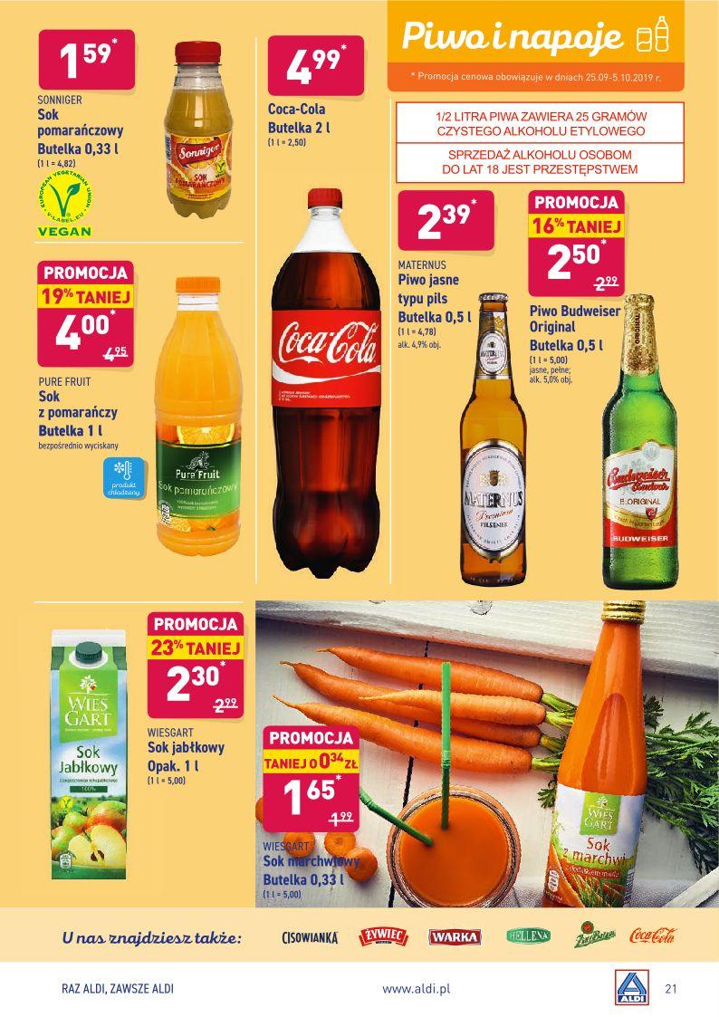 Gazetka promocyjna ALDI str. 21