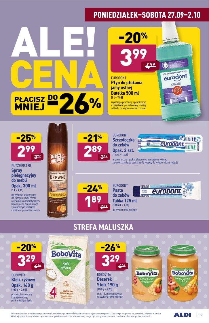 Gazetka promocyjna ALDI str. 19