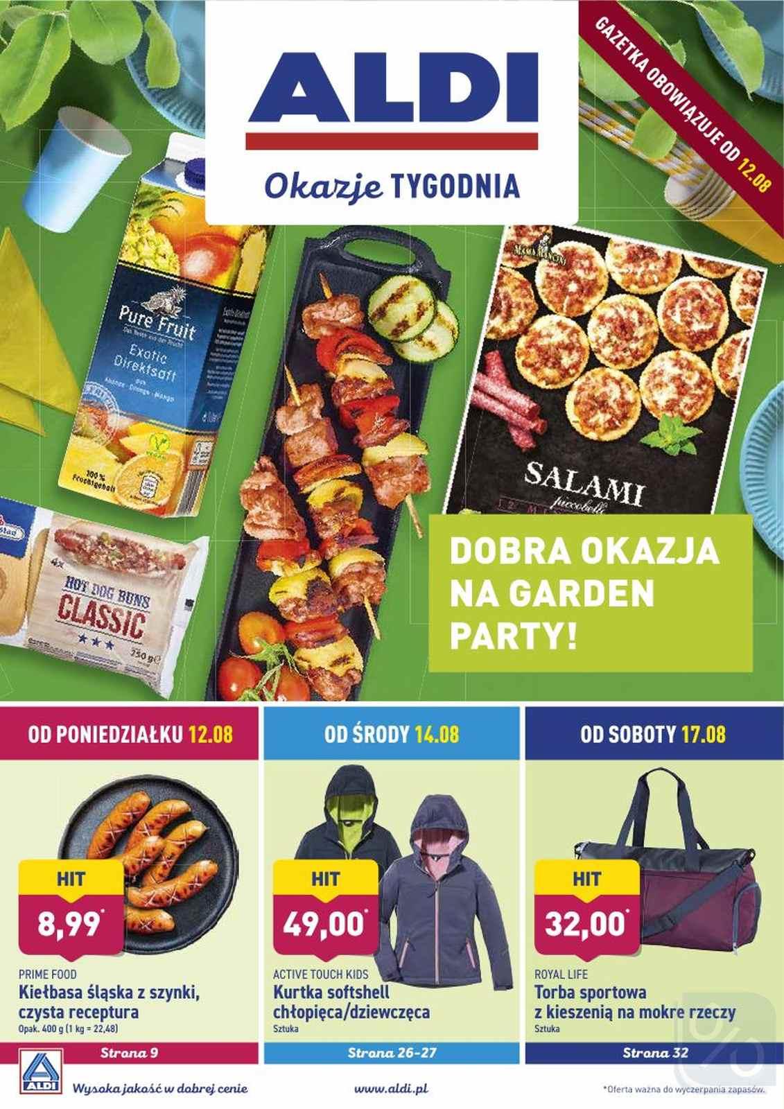 Gazetka promocyjna ALDI str. 1