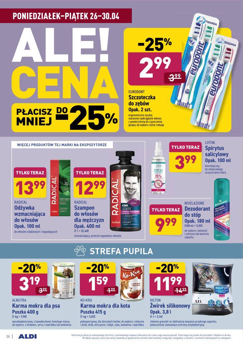 Gazetka promocyjna ALDI str. 20