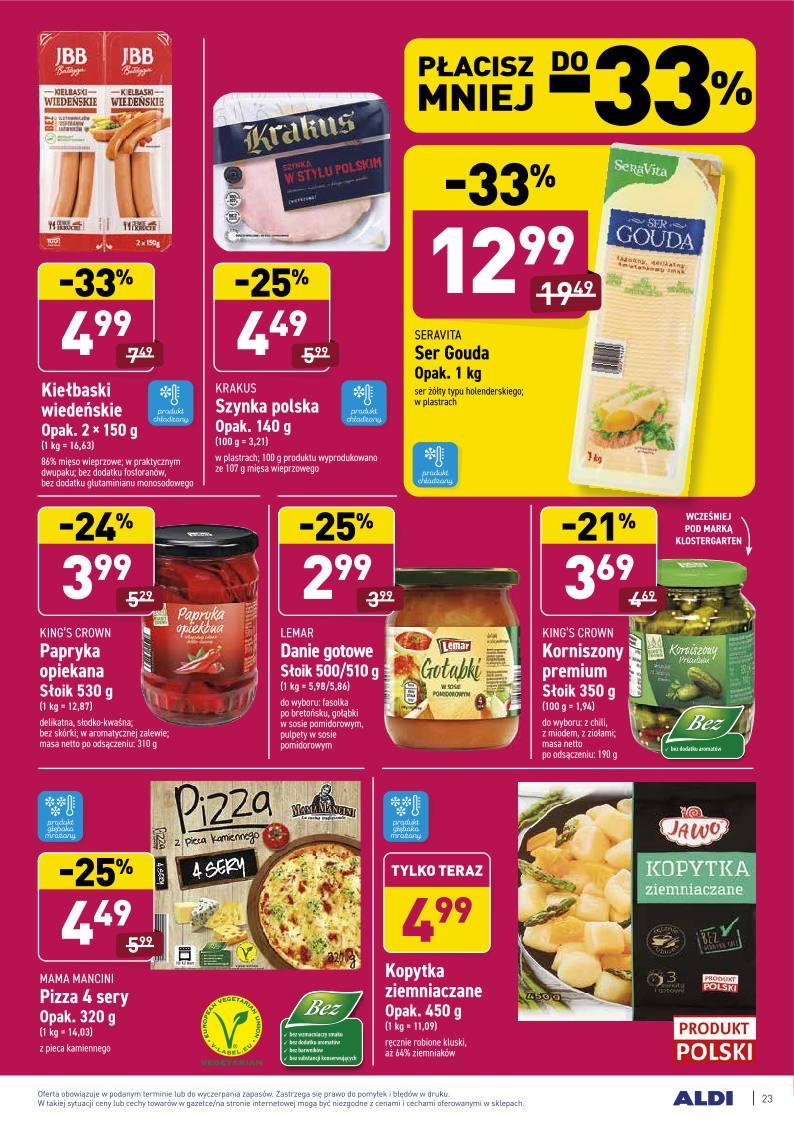 Gazetka promocyjna ALDI str. 23