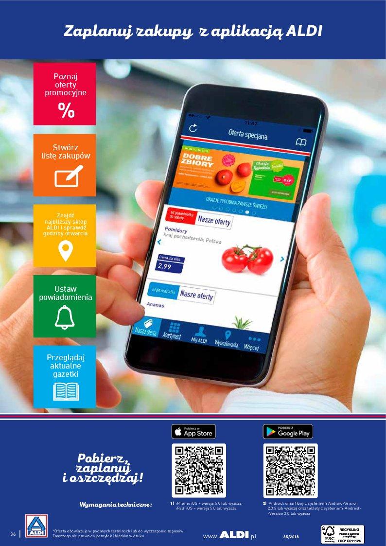 Gazetka promocyjna ALDI str. 36