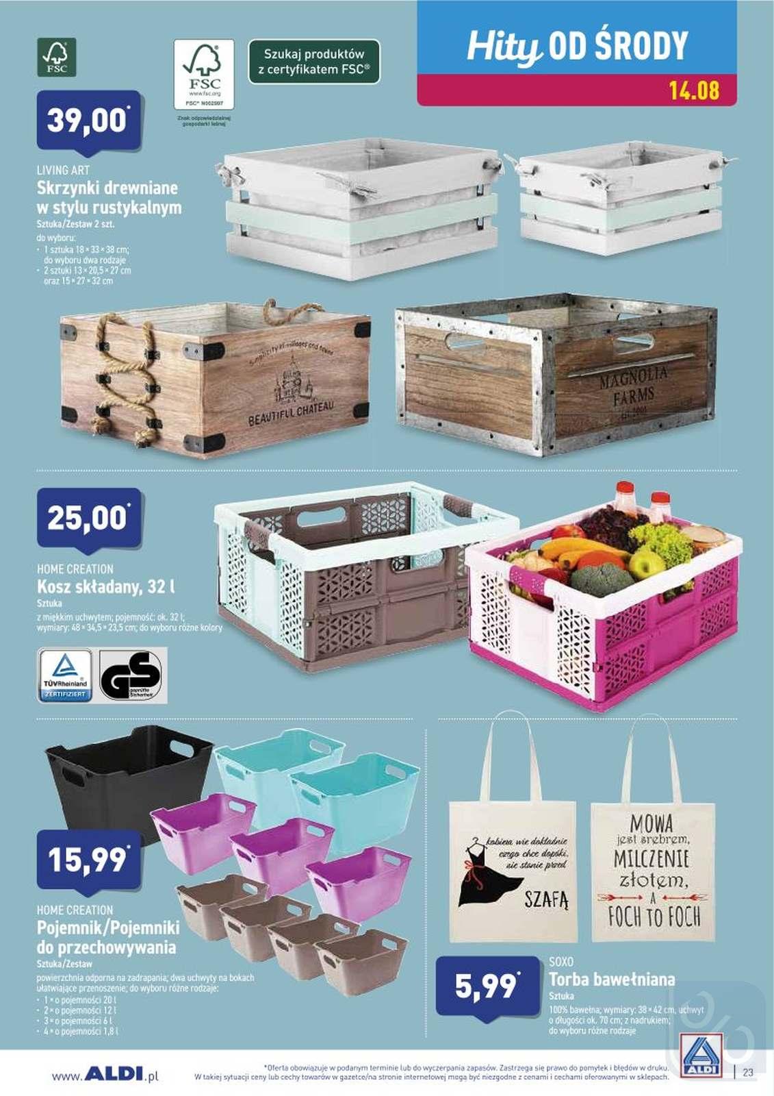 Gazetka promocyjna ALDI str. 23