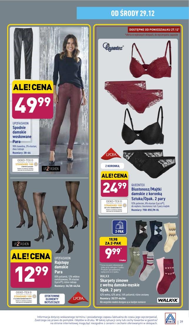 Gazetka promocyjna ALDI str. 39