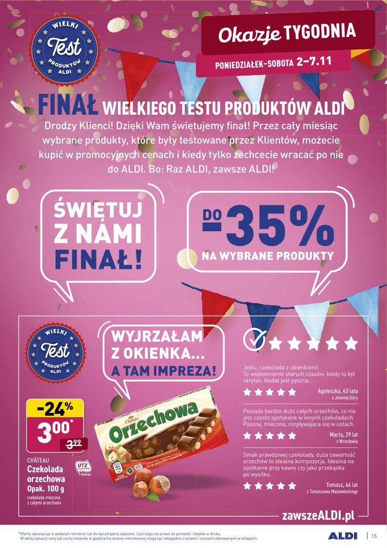 Gazetka promocyjna ALDI str. 15