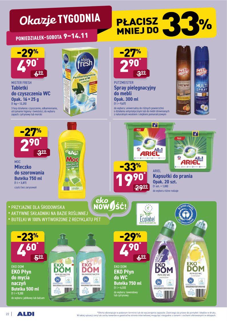 Gazetka promocyjna ALDI str. 22
