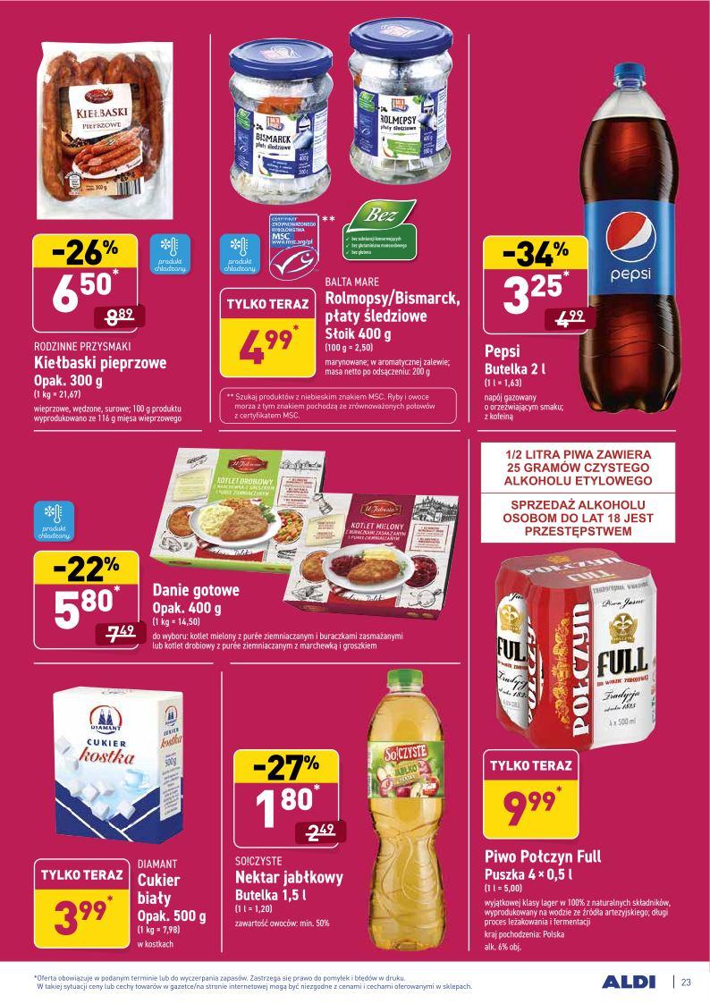 Gazetka promocyjna ALDI str. 23