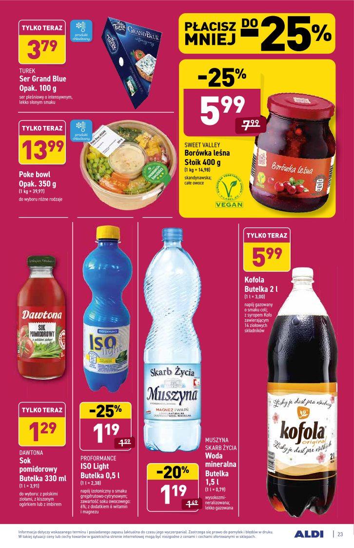 Gazetka promocyjna ALDI str. 23