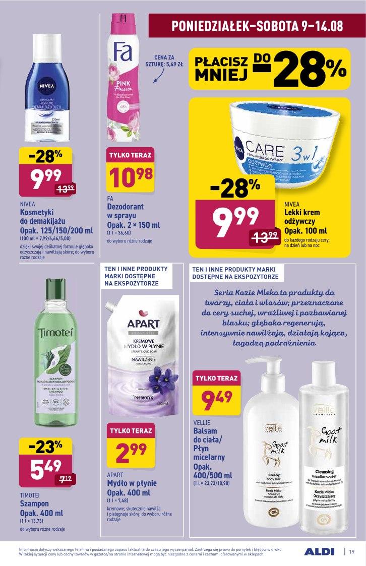 Gazetka promocyjna ALDI str. 19