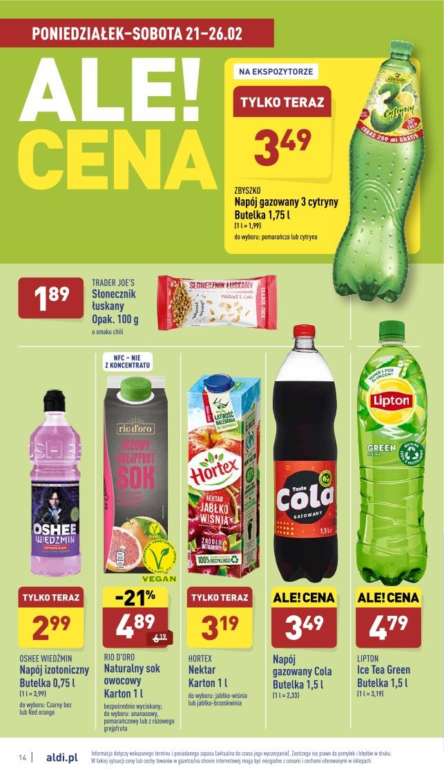 Gazetka promocyjna ALDI str. 14