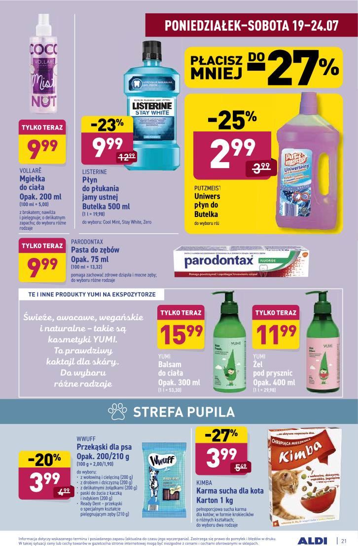 Gazetka promocyjna ALDI str. 21