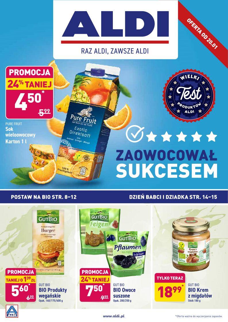 Gazetka promocyjna ALDI str. 1