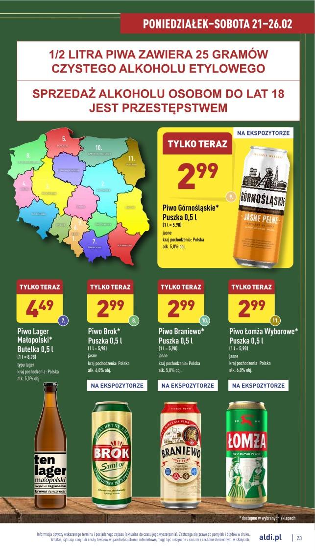 Gazetka promocyjna ALDI str. 23