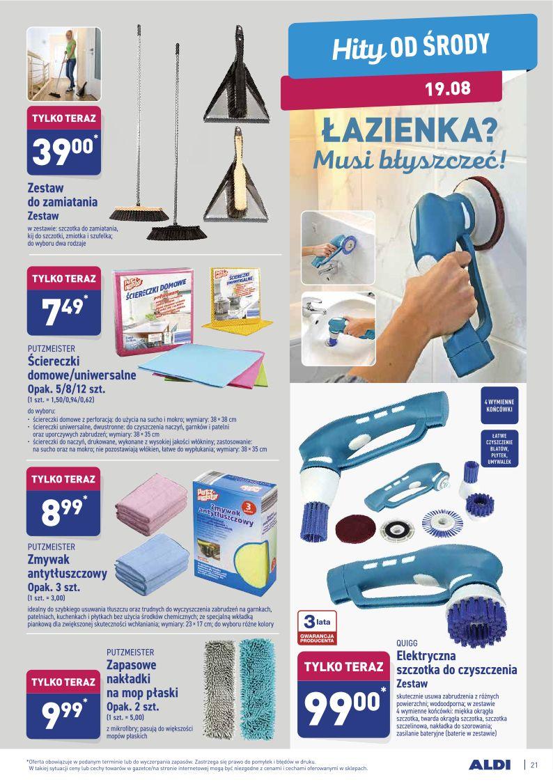 Gazetka promocyjna ALDI str. 21
