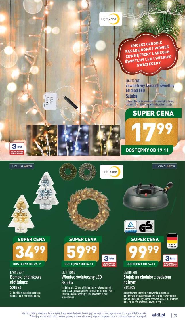 Gazetka promocyjna ALDI str. 35