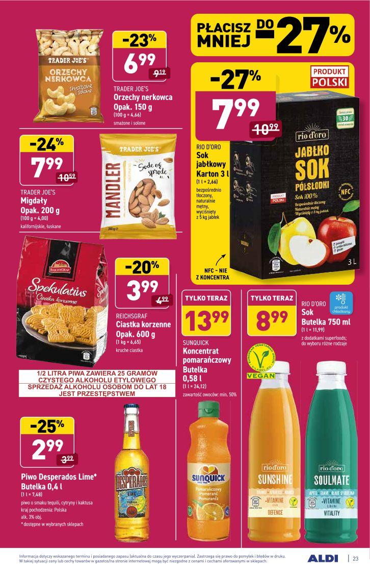 Gazetka promocyjna ALDI str. 23