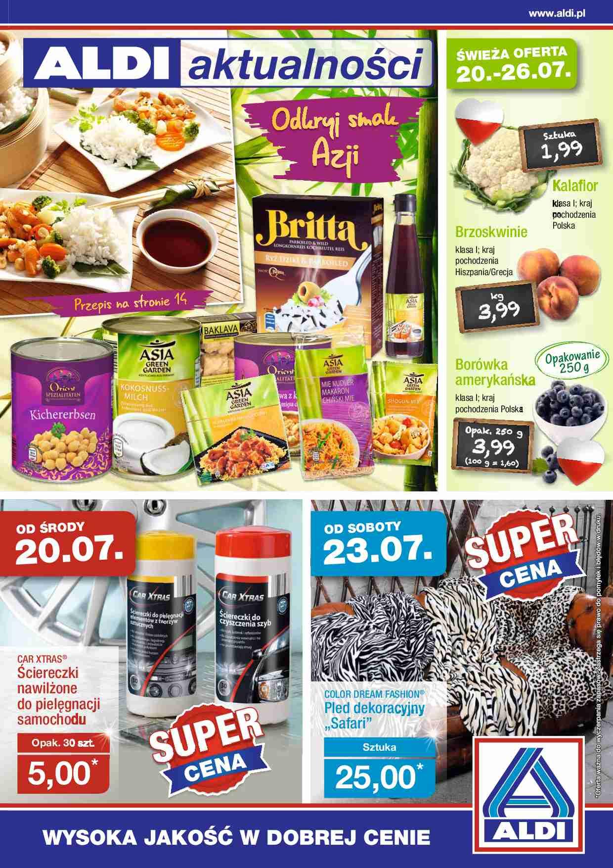 Gazetka promocyjna ALDI str. 1