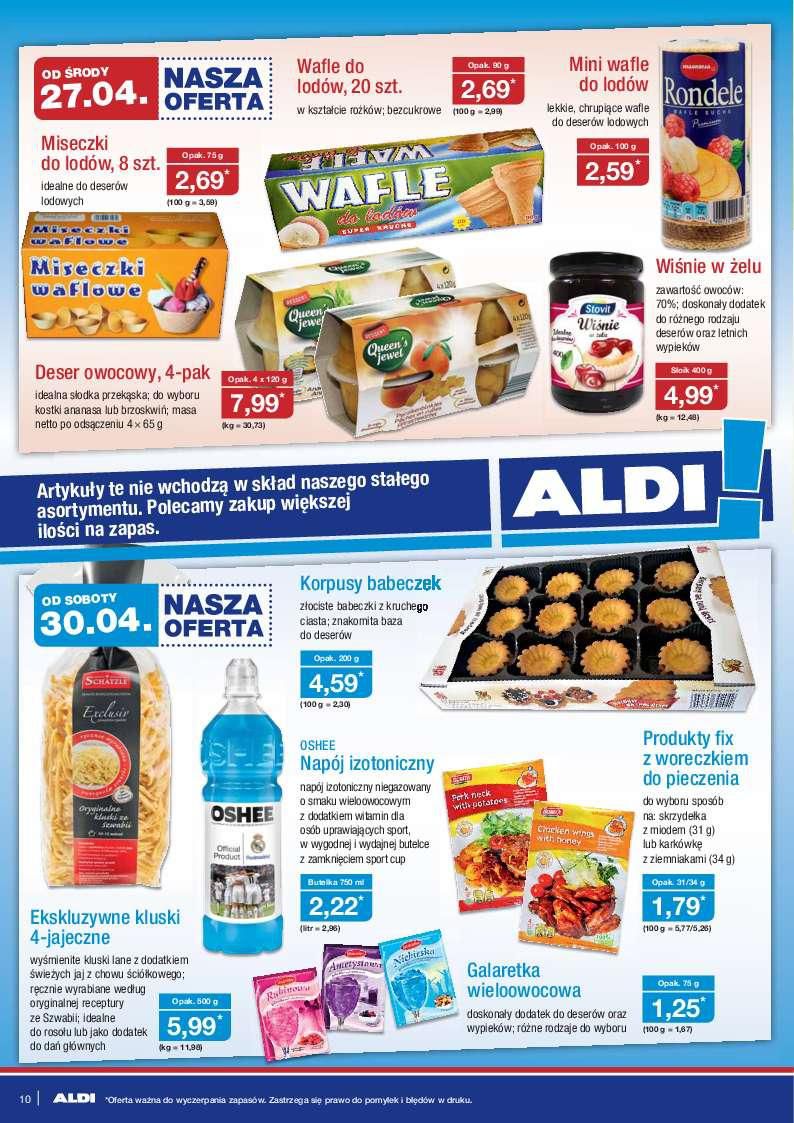 Gazetka promocyjna ALDI str. 10