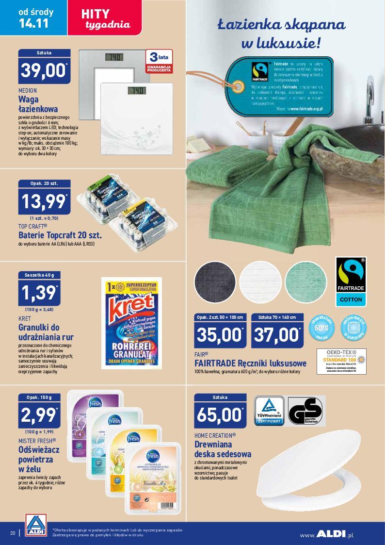 Gazetka promocyjna ALDI str. 20