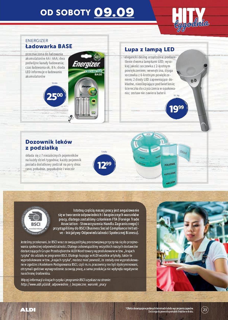 Gazetka promocyjna ALDI str. 23