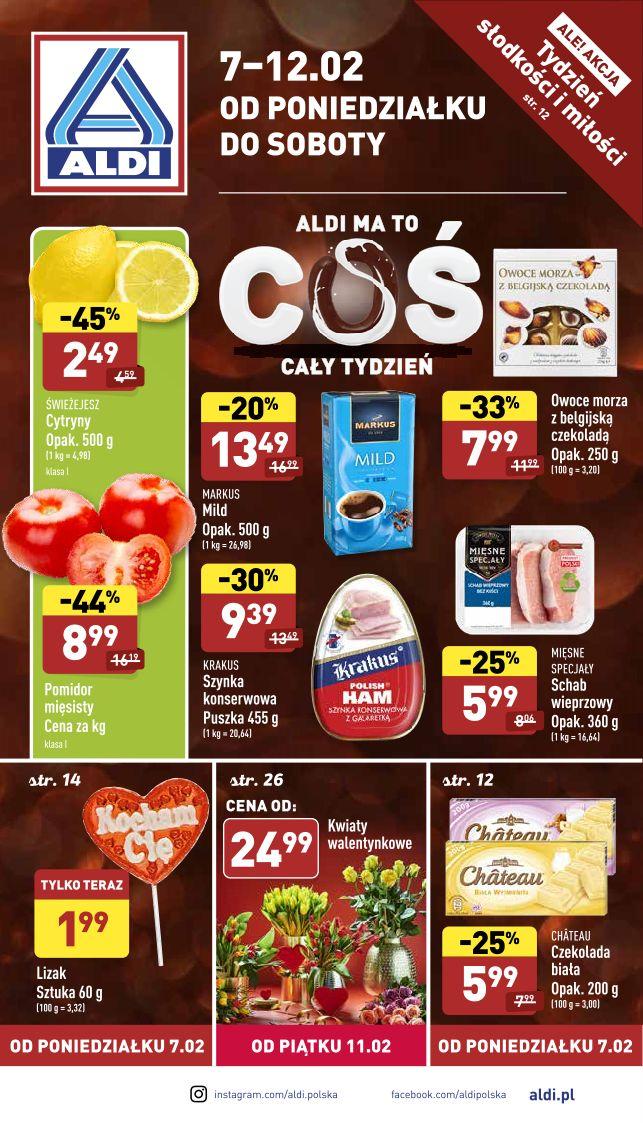 Gazetka promocyjna ALDI str. 1