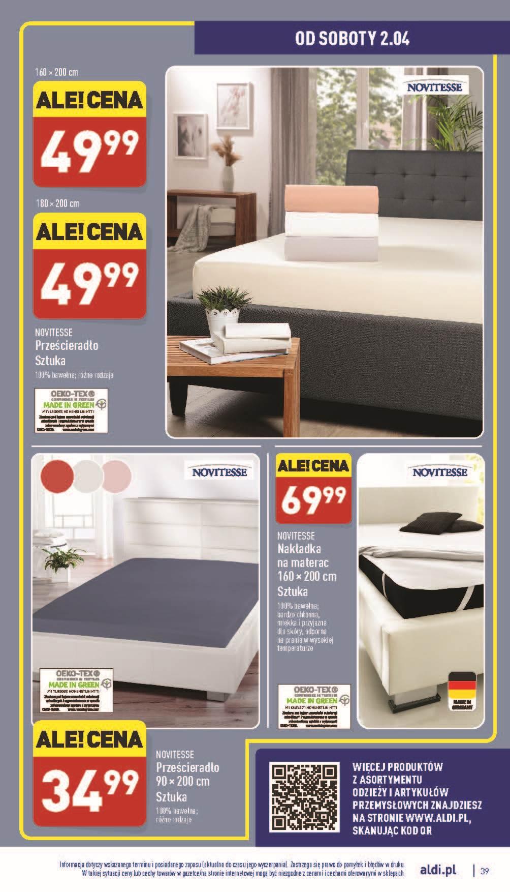 Gazetka promocyjna ALDI str. 39
